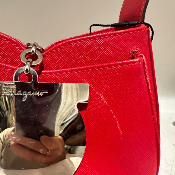 Authentic Salvatore Ferragamo Top Handle Bag - Picture 2 of 5